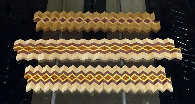 From zigzags to diamonds